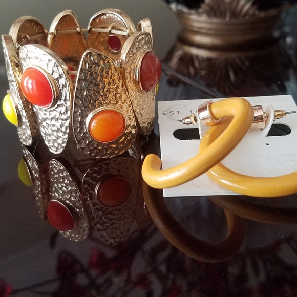 BOHO‎ Bracelet / Earrings Combo - Picture 3 of 6